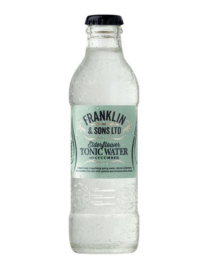 Franklin & Sons Elderflower & Cucumber Tonic Water 0,20 L - 1