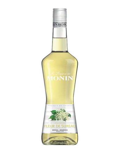 Monin Elderflower 20% - bezový likér 0,7 L - 1
