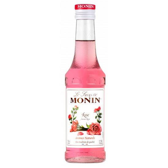 Monin Růže/Rose sirup 0,25 L