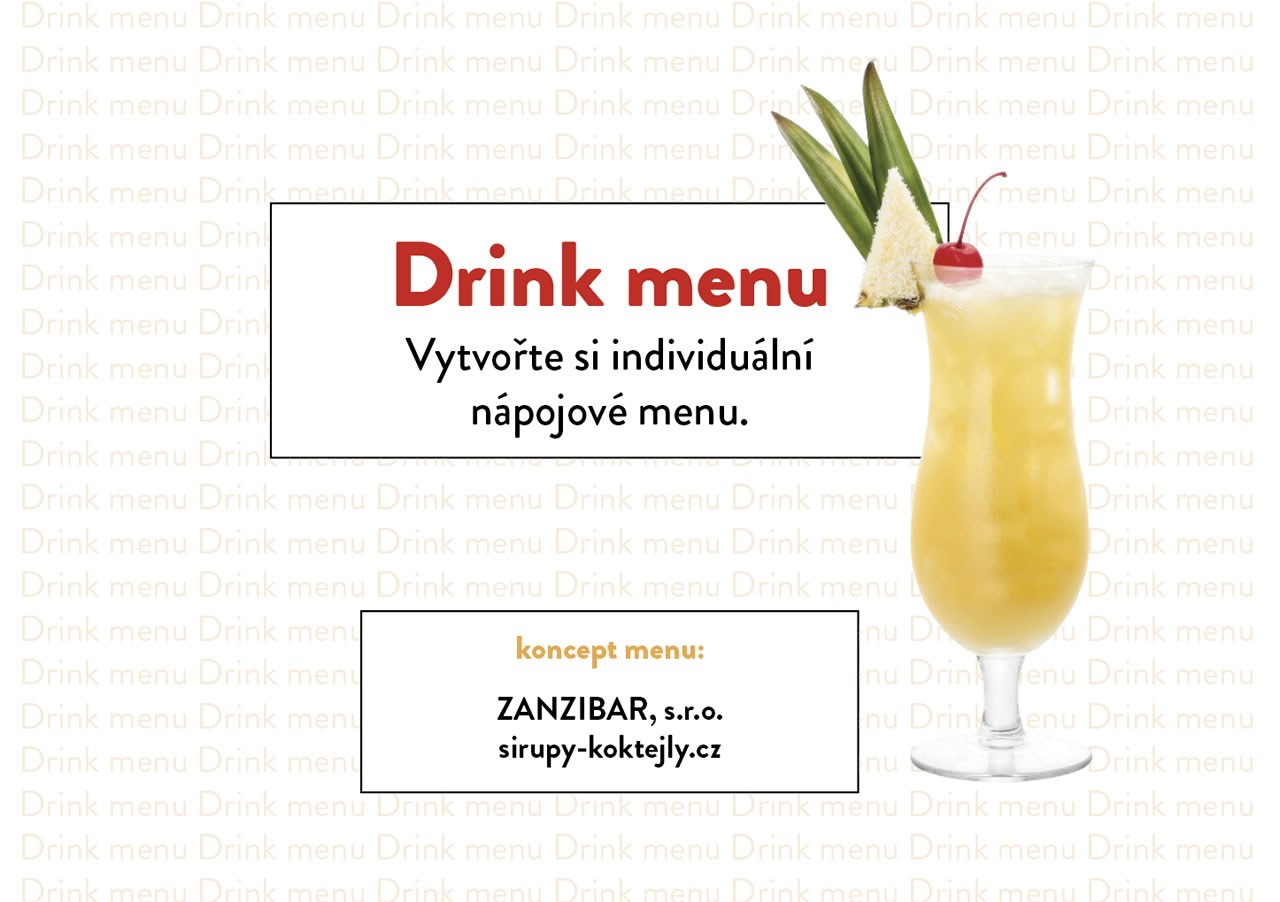 Drink menu test